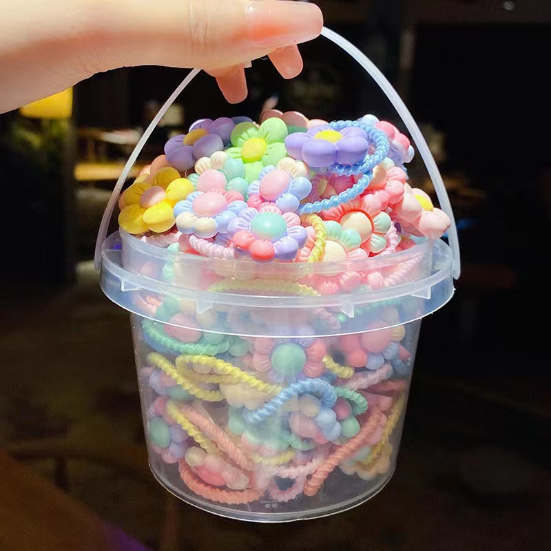 Xô 50 Dây Buộc Tóc Trẻ Em Cute(Xô Quai)