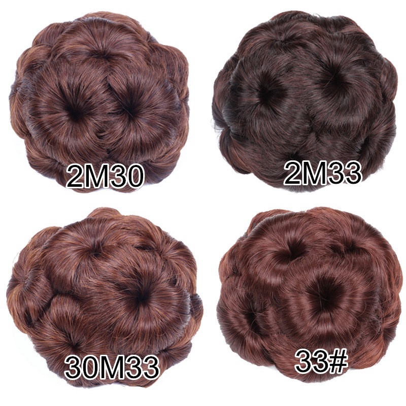 Búi tóc giả WIGSIN xoăn nối tóc phía sau xinh xắn thời trang dành cho nữ