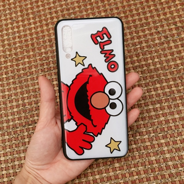 Ốp lưng sam sung A50 Mặt cười nền trắng