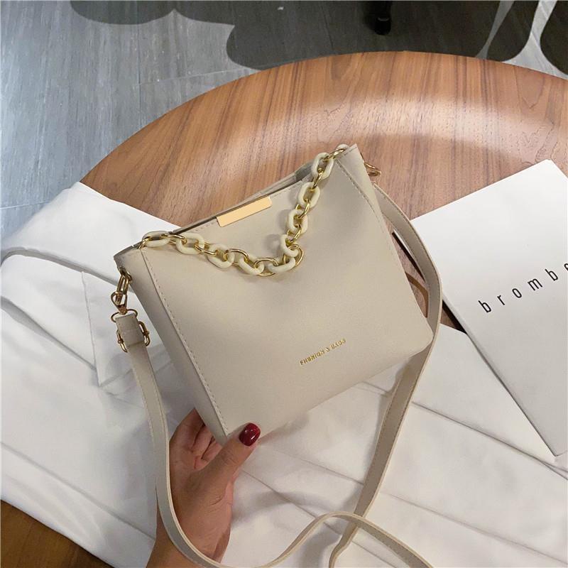Beautiful crossbody women's bag, large capacity new bucket bag, Korean style all-match shoulder bag, portable crossbody bag