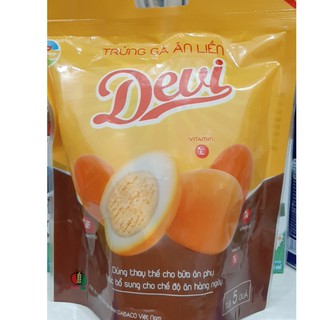 Trứng gà ăn liền Devi ( 5 quả/1 túi)