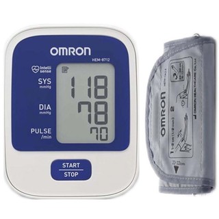 Máy đo huyết áp và nhịp tim bắp tay omron hem - 8712 bh 5 năm chính hãng - ảnh sản phẩm 1
