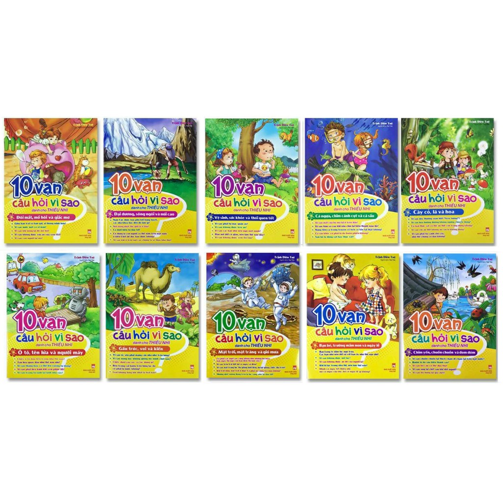 Sách : 10 Vạn câu hỏi vì sao - Sách Màu (10 quyển lẻ tự chọn) | BigBuy360 - bigbuy360.vn