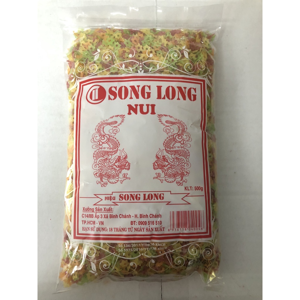 Nui Song Long rau củ 500g