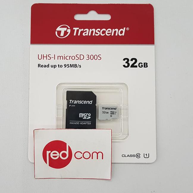 Bộ Chuyển Đổi Micro Sd 32gb 300s-a + Class 10 U1 Microsd 32gb 95mb / S