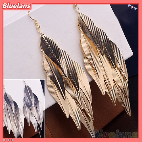 Đôi bông tai hình những chiếc lá rơi thời trang cho nữ