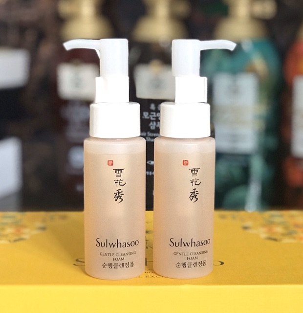 [MINISIZE - 50ml] Sữa Rửa Mặt Thảo Dược Dịu Nhẹ Sulwhasoo Gentle Cleansing Foam