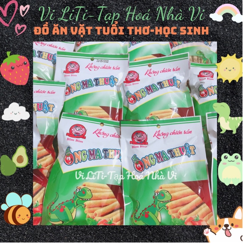 Snack Ống Ma Thuật Thơm Ngon