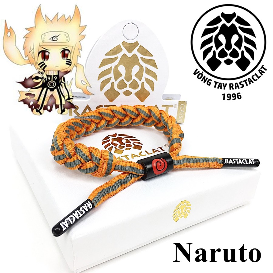 Vòng Tay Rastaclat Naruto [Tặng móc khoá + Full Box][Hình Thật]