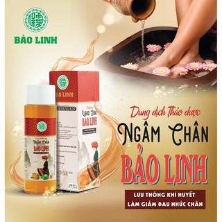Nước Ngâm Chân Thảo Dược Bảo Linh