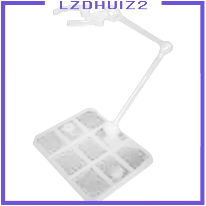 Đế Trưng Bày Mô Hình Gundam Les Fleurs 3xAction Màu Trắng Tỉ Lệ 1 / 144