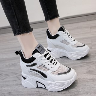 T57 giầy thể thao độn đế 6cm kiểu dáng năng động cá tính