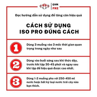 Iso Pro Whey Protein Isolate & Hydrolyzed Tăng Cơ Giảm Mỡ