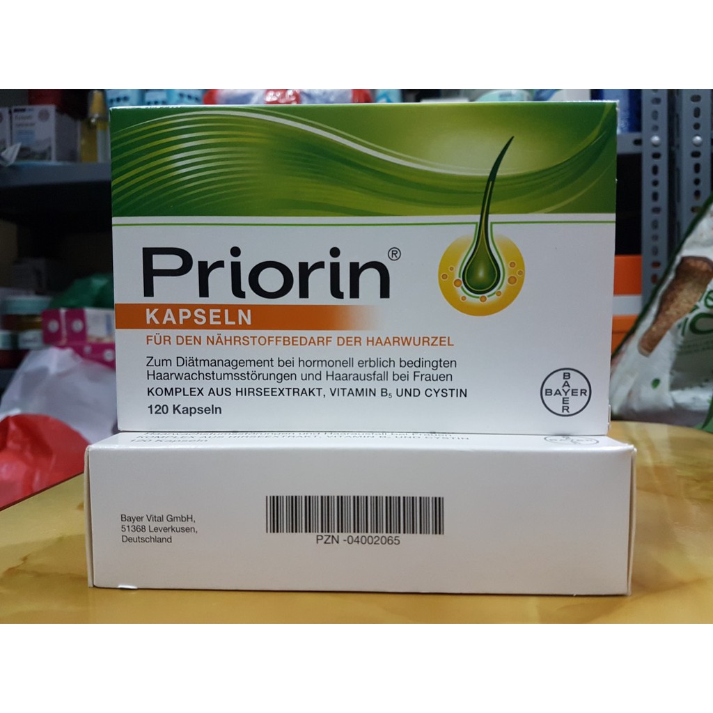 Priorin hộp 120 viên của Đức