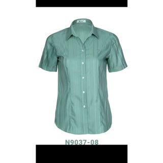 Áo sơ mi nữ thái hòa mã 9037 vải co giãn