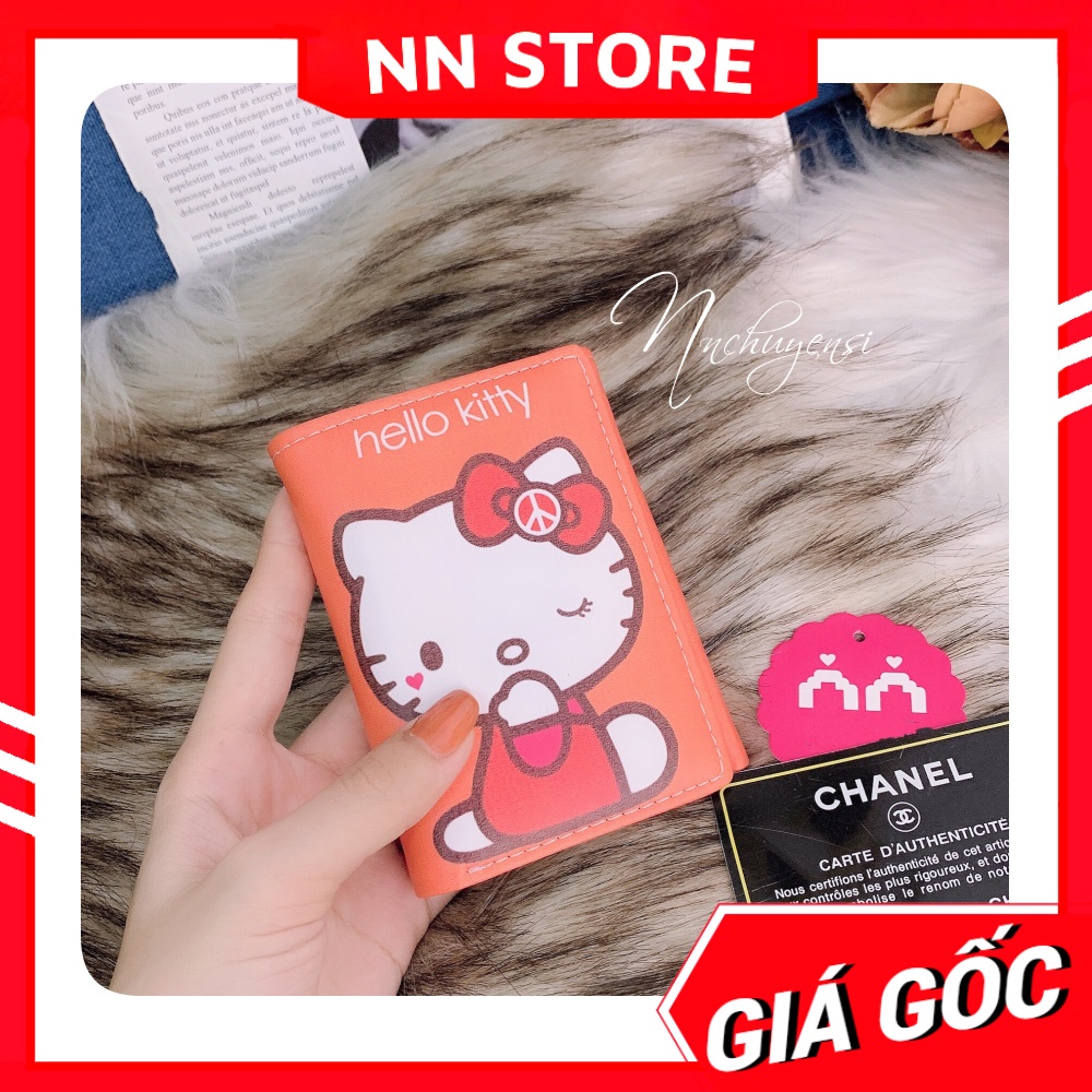 VÍ NGẮN CHIBI DỄ THƯƠNG ⚡ẢNH THẬT⚡ VÍ HOẠT HÌNH ⚡ VÍ GẤP NGẮN