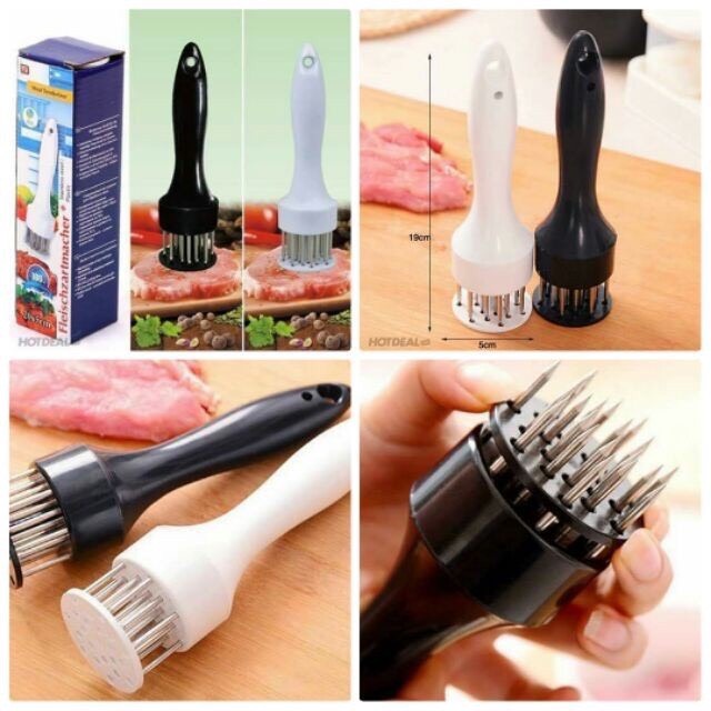 Dụng cụ châm bì, xăm bì, cây châm thịt làm thịt quay da giòn, tẩm ướp thịt nướng