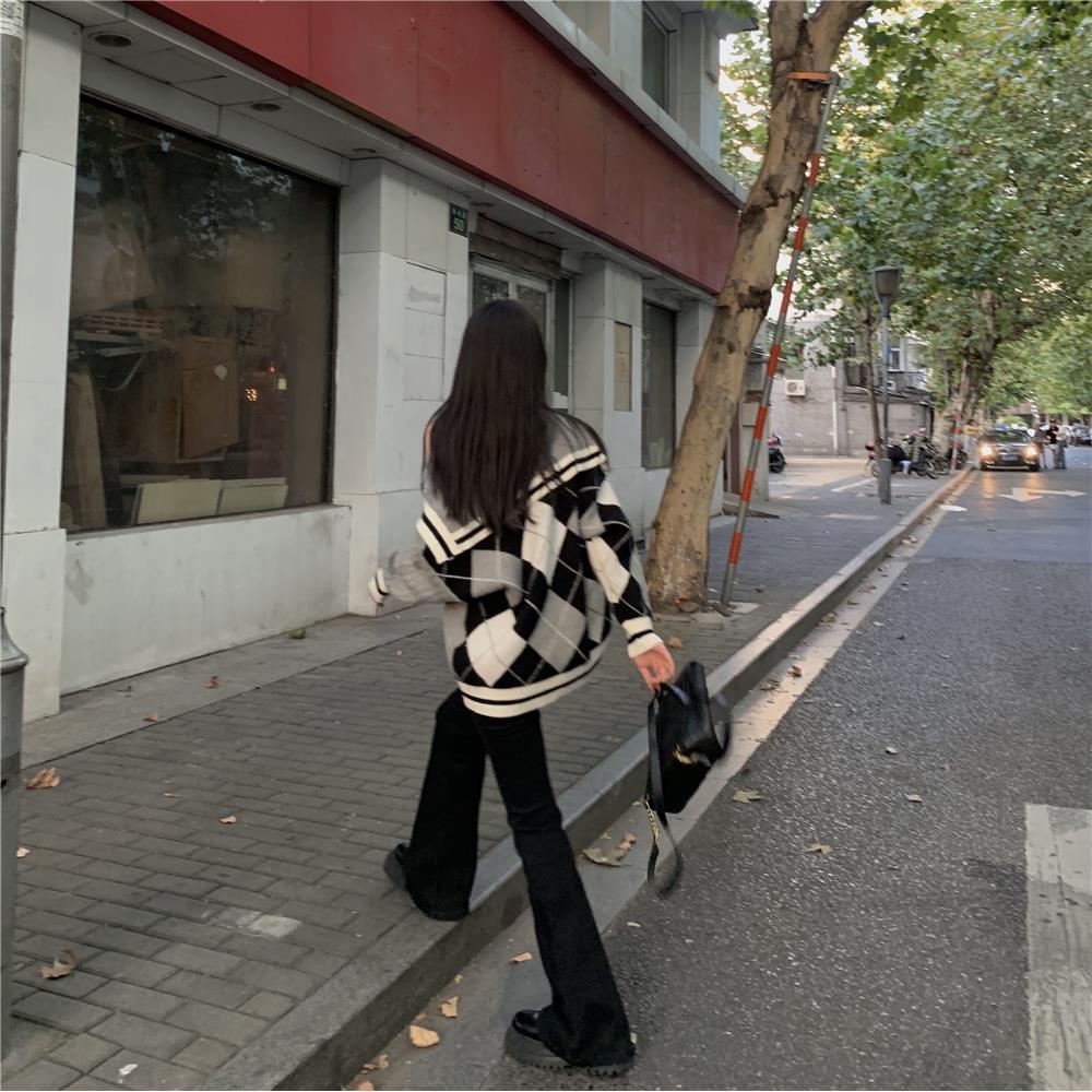 ∋ ̅ ∈ Quần Jean Dài Ống Loe Eo Cao Dáng Rộng Thời Trang Xu Hướng Dành Cho Bạn Nữ Mũm Mĩm