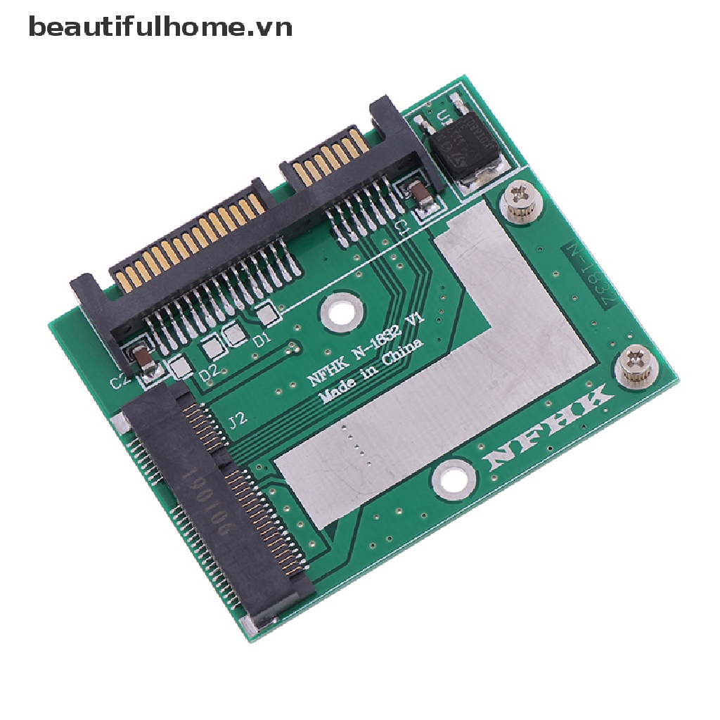Bảng Mạch Chuyển Đổi Msata Ssd Sang 2.5 '' Sata 6.0gps Chất Lượng Cao