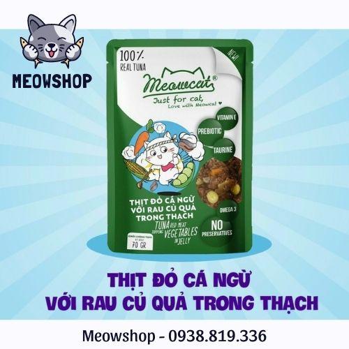 PATE MEOWCAT cho mèo gói 70gr