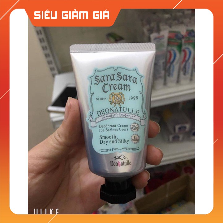 KEM TRỊ HÔI CHÂN DEONATULLE SARA SARA CREAM CỦA NHẬT