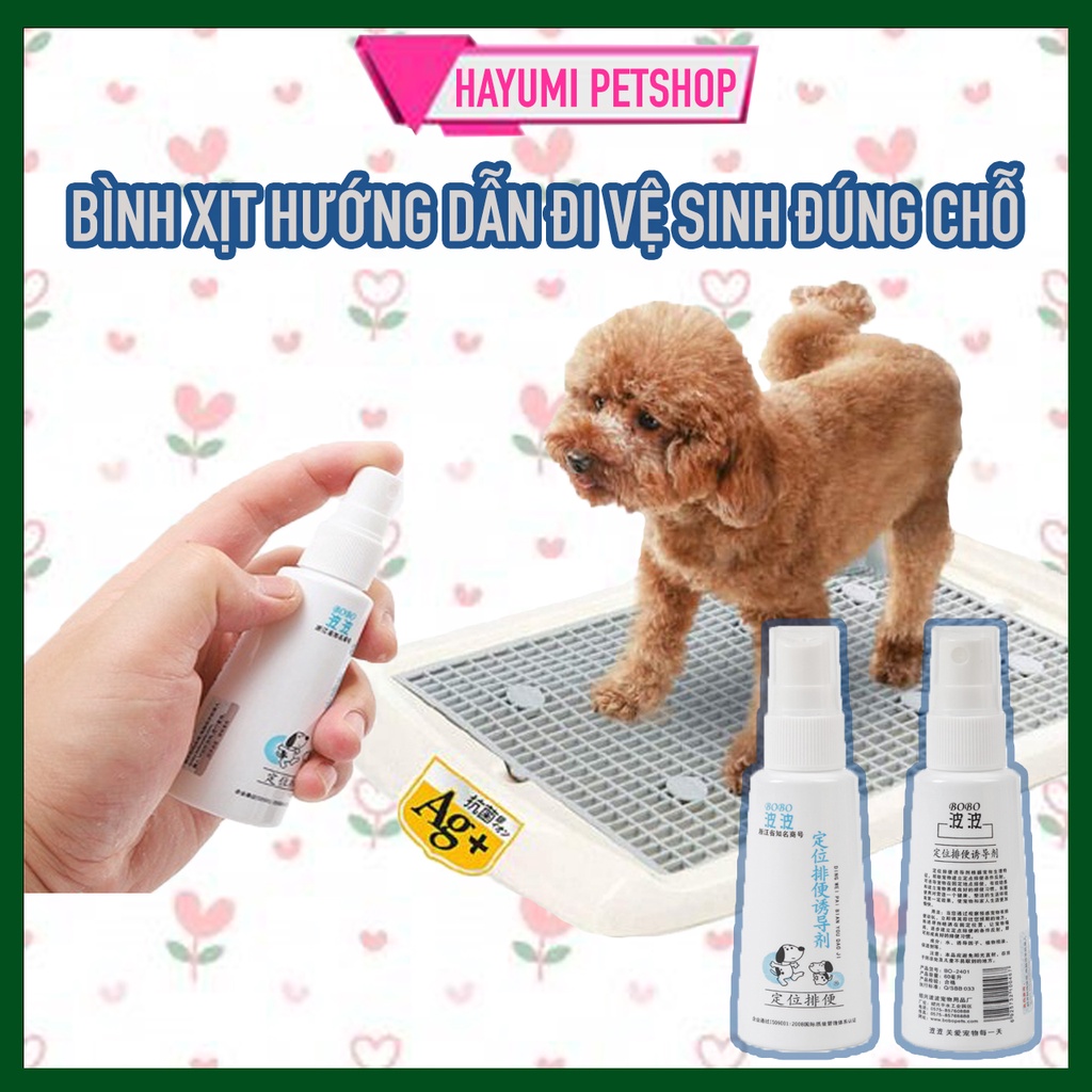 BÌNH XỊT HUẤN LUYỆN VỆ SINH THÚ CƯNG