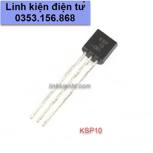 KSP10 TRANSISTOR 30V NPN TO-92