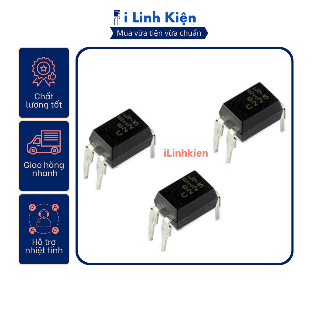 IC quang PC817 EL817 LTV817 chính hãng.