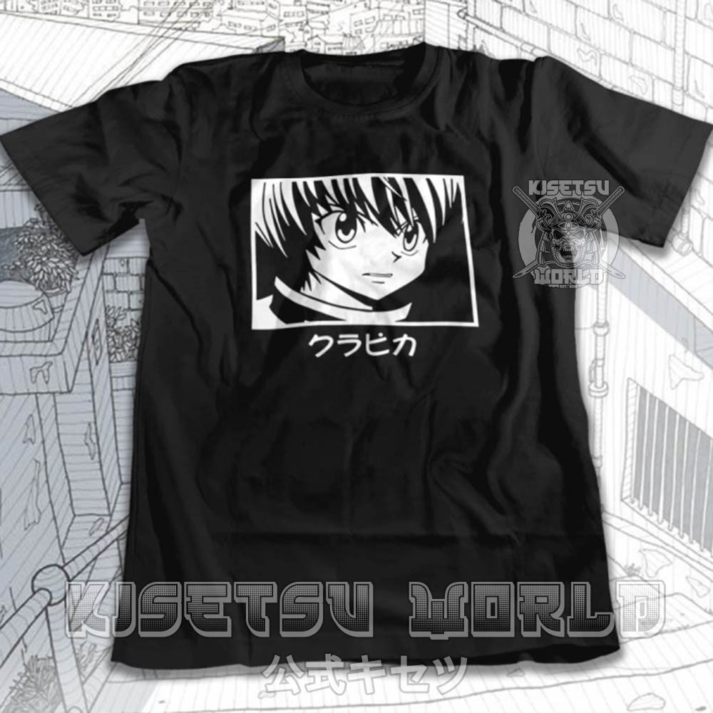 Áo phông HUNTERXHUNTER KURAPIKA HXH Baju Karakter Jepang x 6130 Kisetsu Tshirt