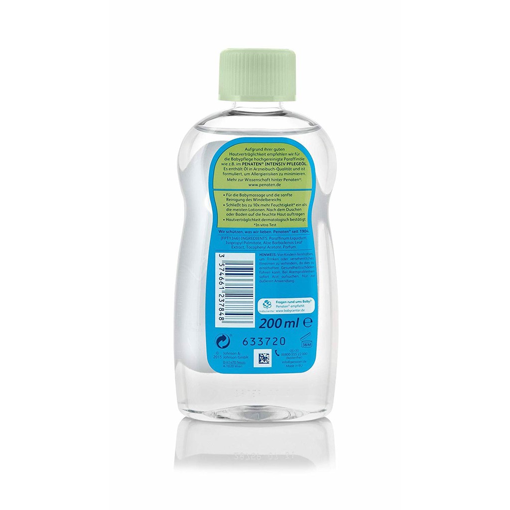 Dầu massage Penaten cho bé chai 200ml