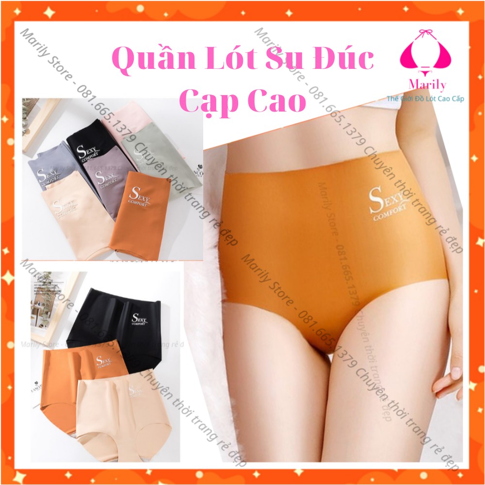 Quần Lót Su Cạp Cao Không Viền Sexy, Hàng Loại 1 Marily