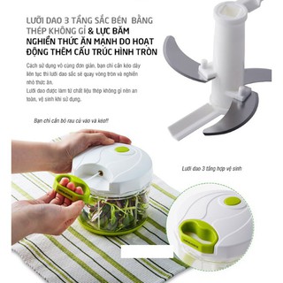 Máy Xay Tỏi Ớt Lock & Lock Mini Slicer [ CKS302 ]