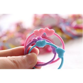 Dây chun buộc tóc đẹp cho bé- đồ cột tóc cute [set 50 chiếc]