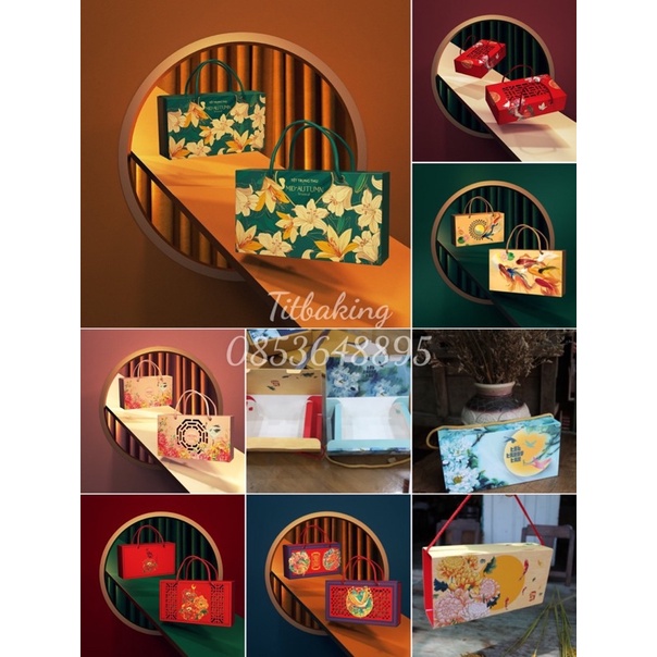 Hộp trung thu 2 bánh