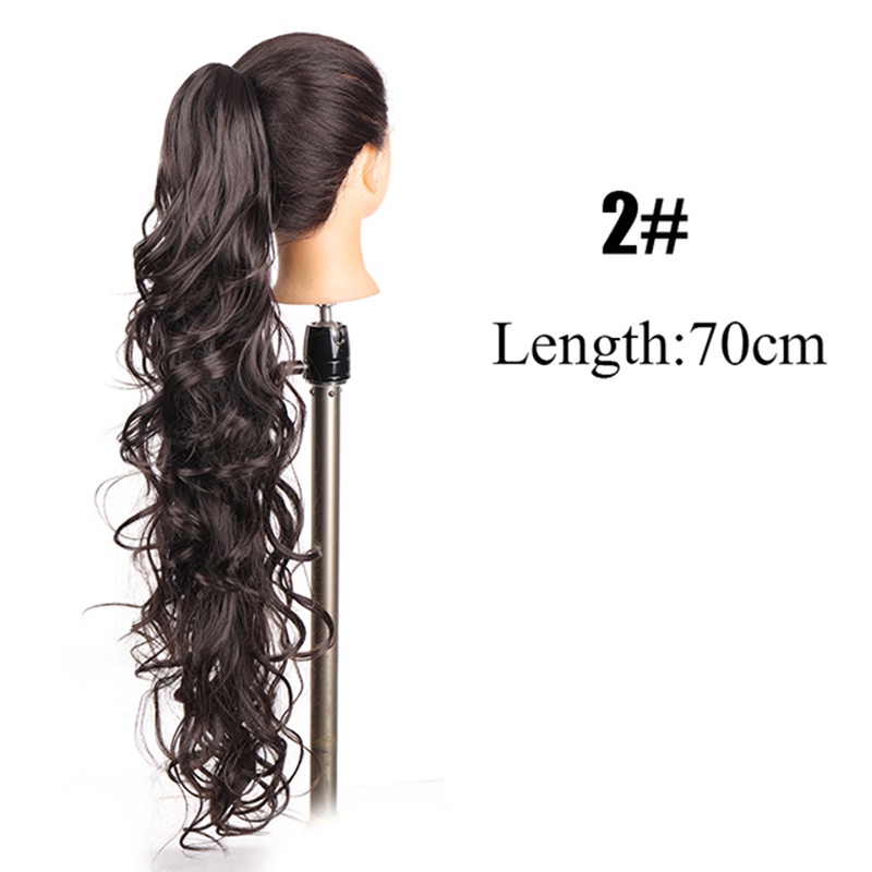 Tóc Đuôi Ngựa Giả Dài 28 Inch Nhiều Màu Sắc Thời Trang Cho Nữ