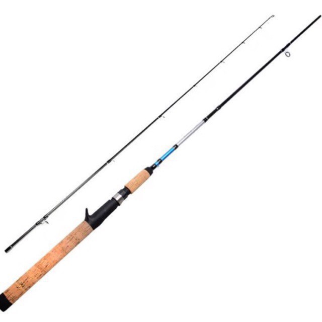 2019 Cần câu Lure 2 Khúc rỗng dài 2m4 Shimano Alivio cần máy đứng