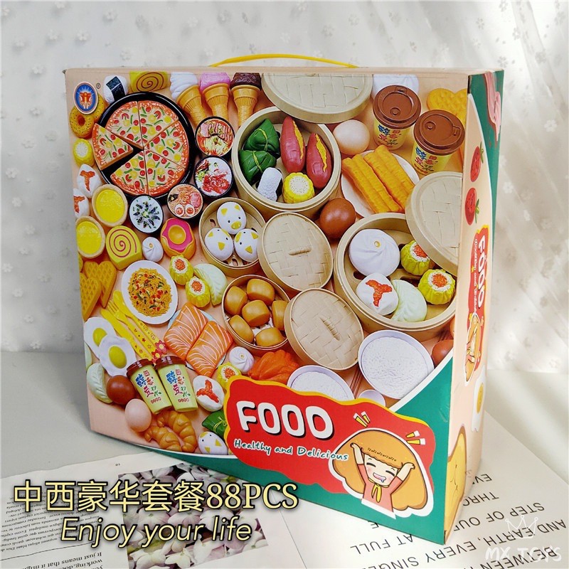 Bộ nấu ăn đồ chơi 88 món cho bé thỏa sức sáng tạo