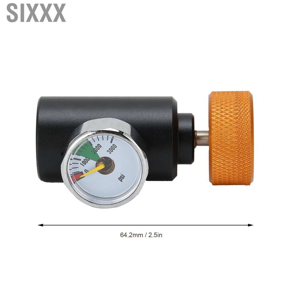 Van Điều Chỉnh Áp Suất Khí Co2 8mm Đầu Đực 3000psi