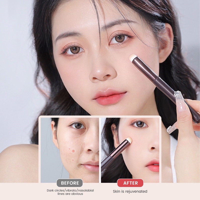 1 cọ trang điểm tô son xịn đẹp giúp tô son mịn không tạo vân môi