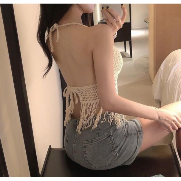 Hàng Mới Về Áo Dệt Kim Cổ Chữ V Khoét Sâu Gợi Cảm Hàng Mới Dành Cho Bạn Nữ