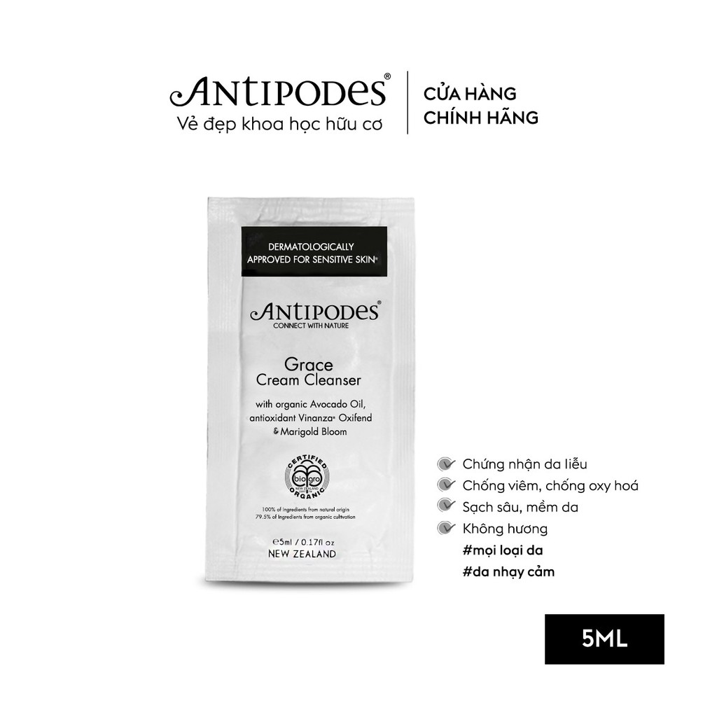 [HB Gift] Combo Chăm Sóc Da Antipodes Sample 5mlx5