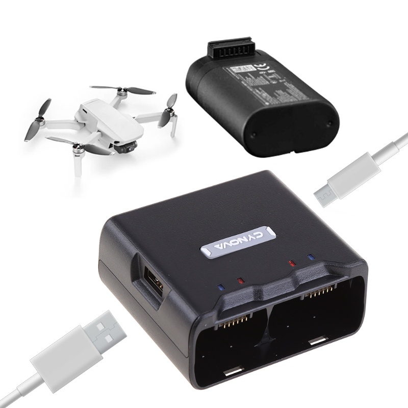 Bộ Chia Cổng Sạc 2 Trong 1 Với Cáp USB Cho Mavic Mini