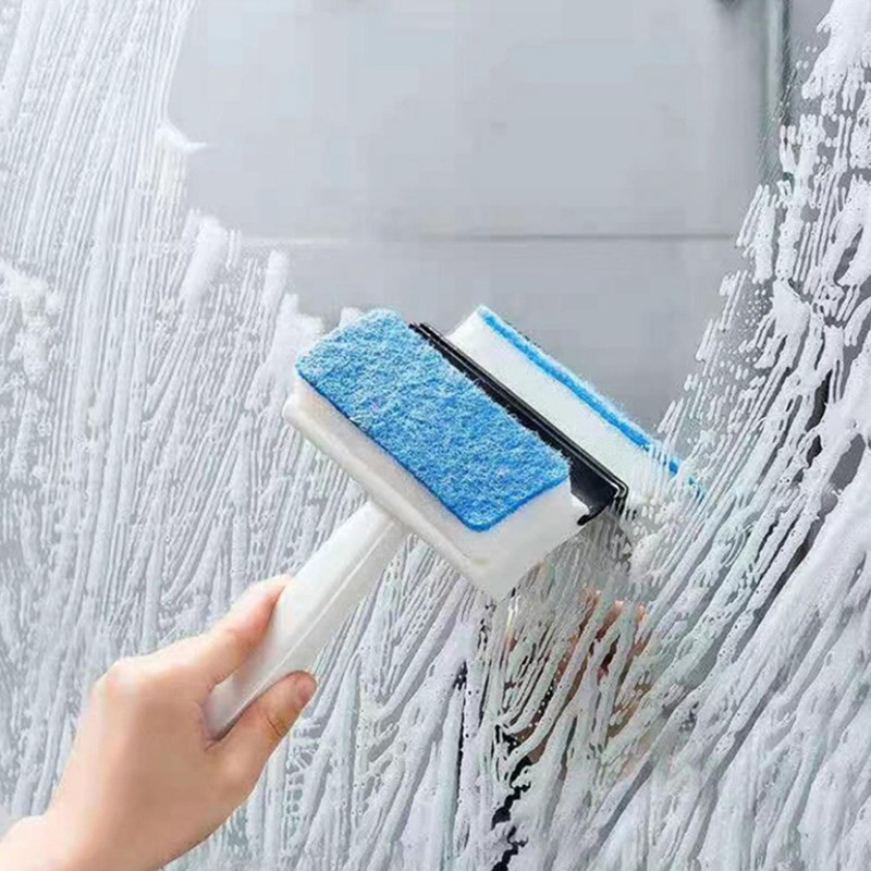 Yingdaer123 1 Cây Lau Kính Hai Mặt Có Bình Xịt Tiện Dụng