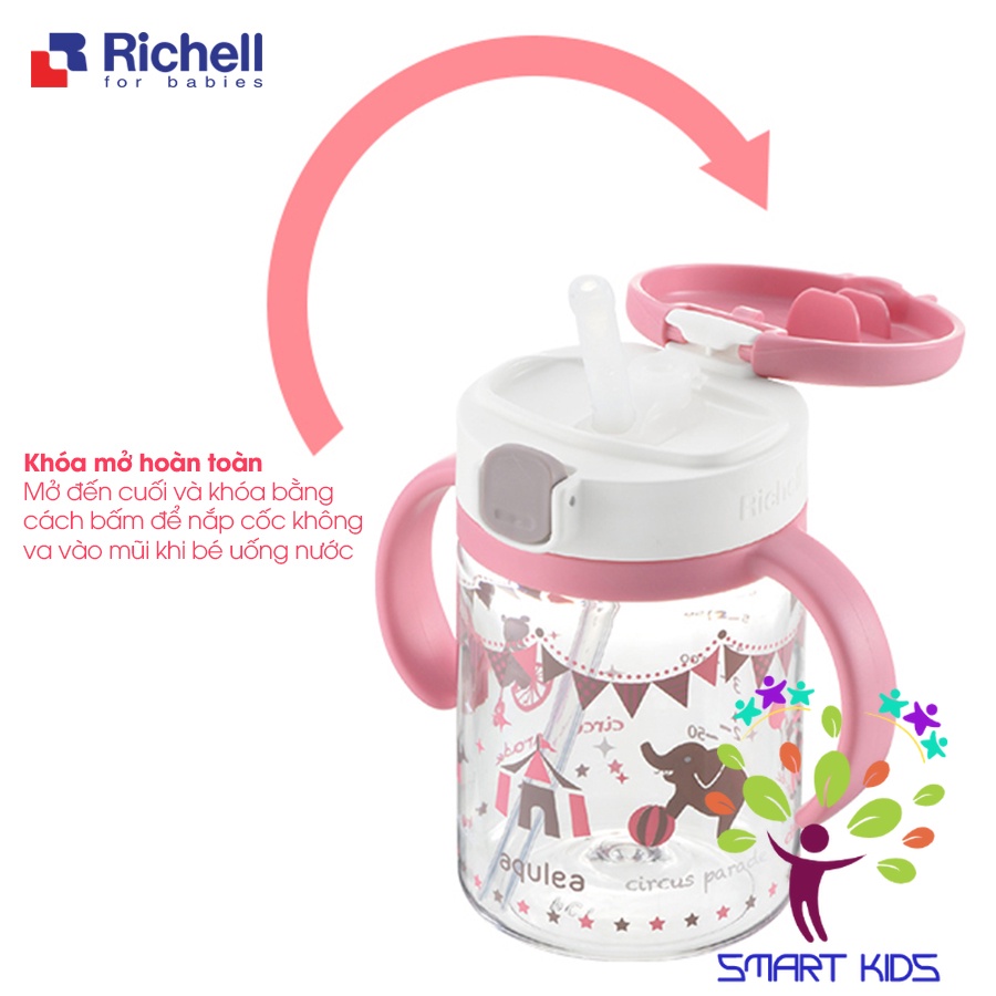 BÌNH ỐNG HÚT AQ RICHELL 320ML PHIÊN BẢN GIỚI HẠN 2022