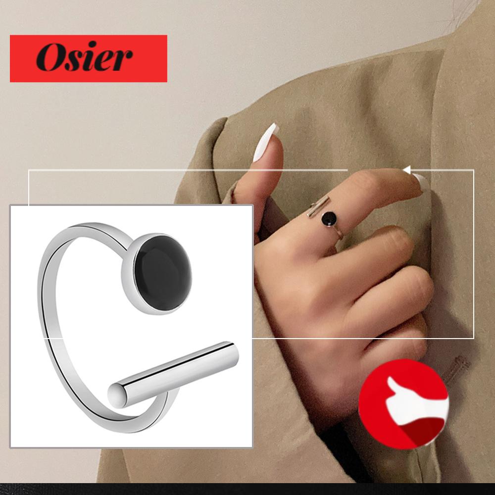 Nhẫn Đeo Tay Màu Đen Có Thể Điều Chỉnh Cho Cặp Đôi