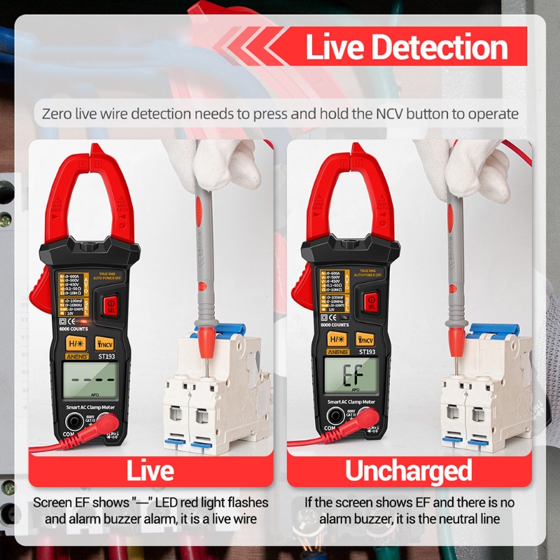 Đồng Hồ Vạn Năng Kỹ Thuật Số A-neng ST193 AC Hz