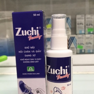 Zuchi xịt khử mùi hôi chân và giày .