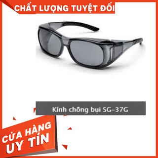 Kính chống bụi SG-37G có thể đeo ngoài kính cận (tặng kèm bao da đựng kính)