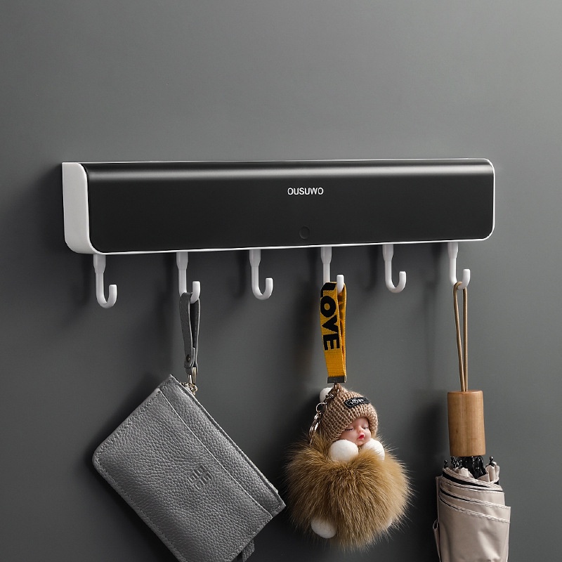 Móc Dán Tường Treo Quần Áo/Mũ/Đồ Dùng Nhà Tắm Gắn Tường Không Cần Khoan