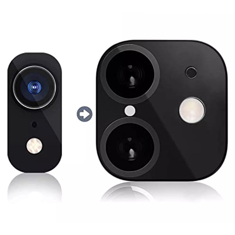 Dán Độ Camera Thần Thánh iPhone X/Xs lên 11Pro/ Xr lên 11/ Xsmax lên 11Promax - Tặng Miếng Lau
